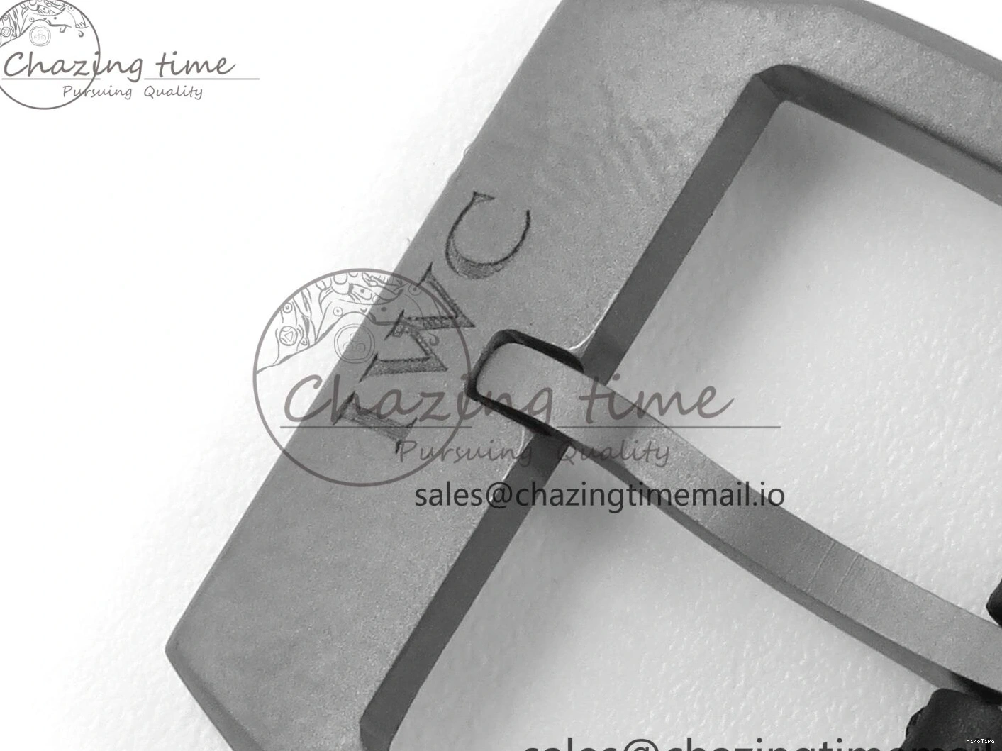 MIROTIME 0203 Pilot Top Gun IW326901 M+F 1:1 Best Edition Black Dial on Black Rubber Strap A SportInspired 6999